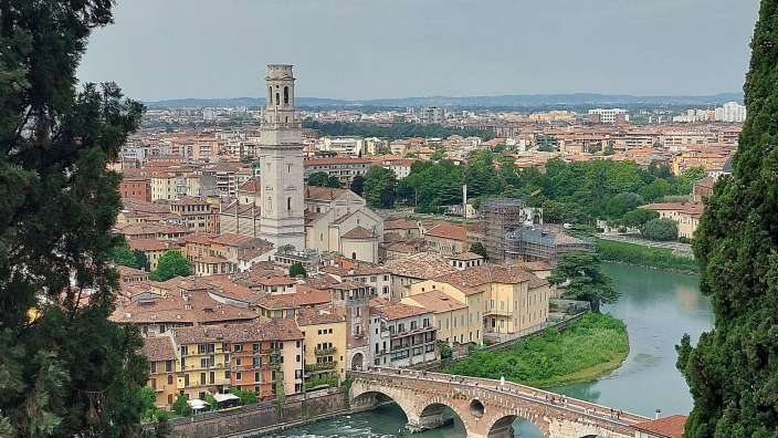 Stadtblick auf Verona