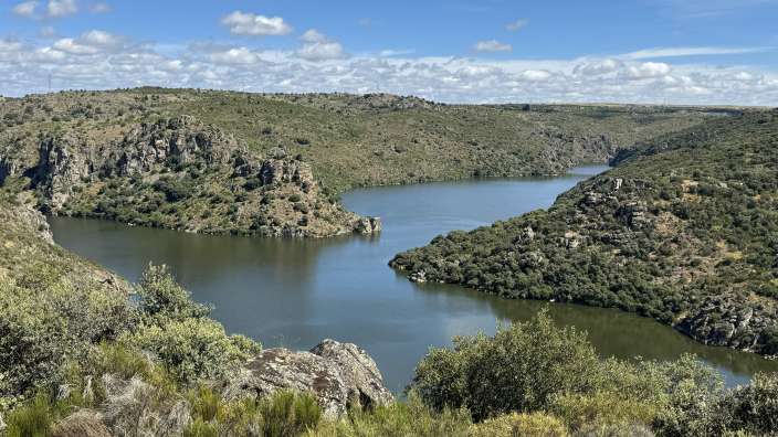 Wanderung an der portugiesischen Grenze