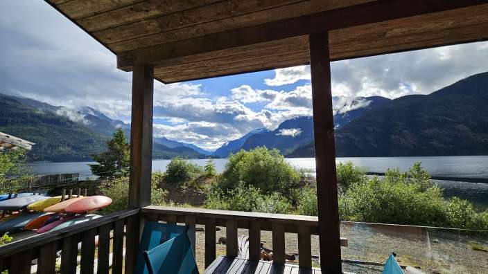 zu Gast in einer Lodge am Upper Campbell Lake