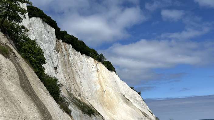 Møns Klint, Kieselstrand