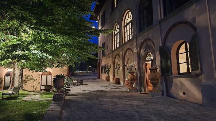 zu Gast auf einem Weingut in Chianti