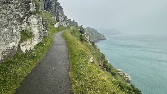 Der Costal Path bei Lynton 