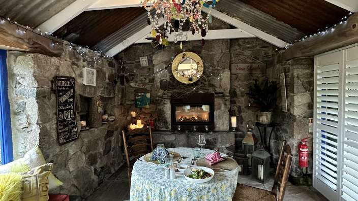 Unser Essen Lower Barns, das schönste und individuellste B&B