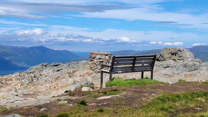 Blick vom Aonach Mor- Nachbarberg des Ben Nevis