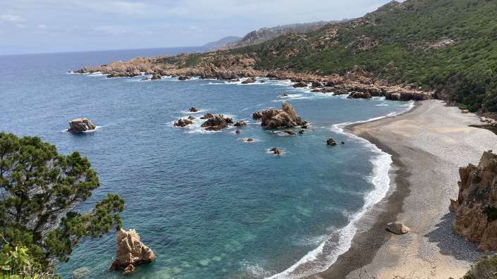 Blick auf den Capo Paradiso