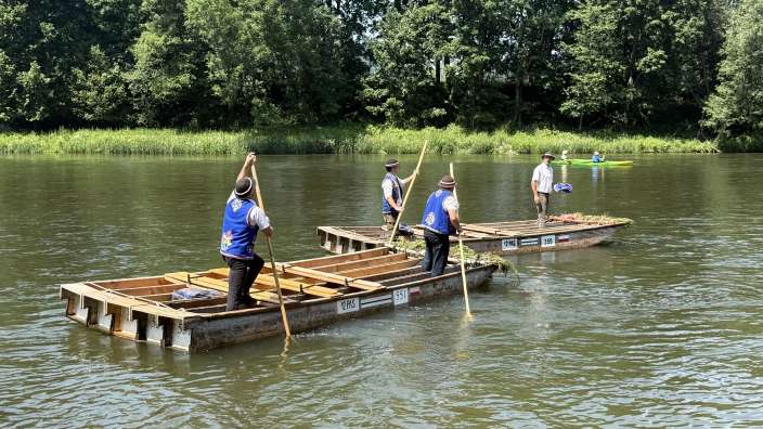 Auf der kleinen Donau