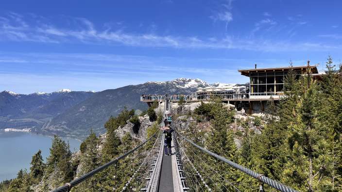Sea to Sky Gondola bei Squamish