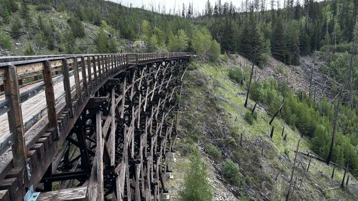 Kettle Valley Railway bei Kelowna 