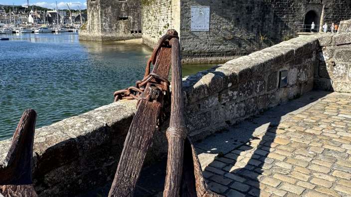 Die Ville Close (Altstadt) von Concarneau