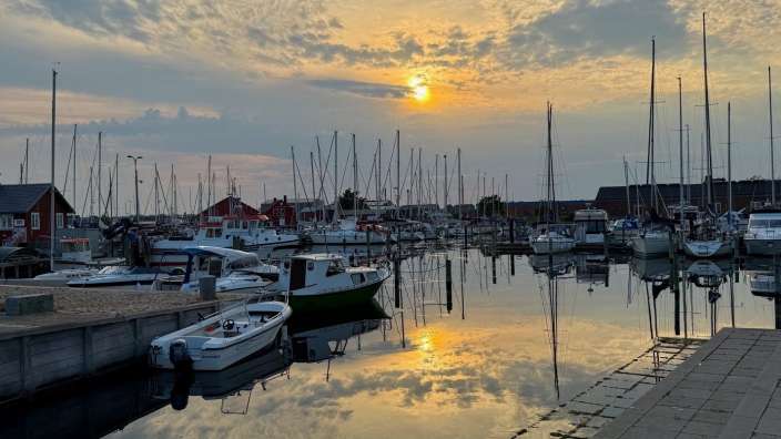 Faaborg Havn in der Nähe von Millinge