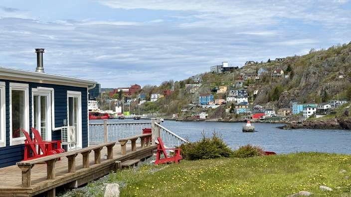 Blick in die Bucht von St. John‘s