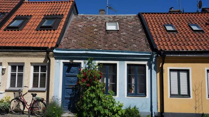 Häuschenzeile in Ystad