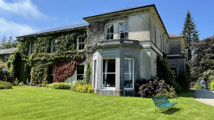 Traumhafte Lage / Umgebung im Currarevagh House in Connemara