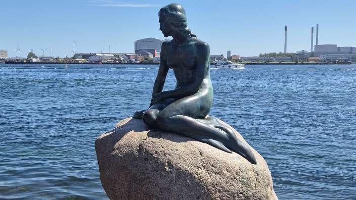 Meerjungfrau in Kopenhagen 