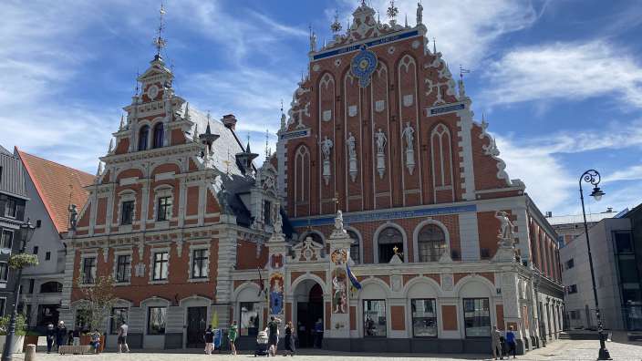 Schwarzhäupter Haus in Riga