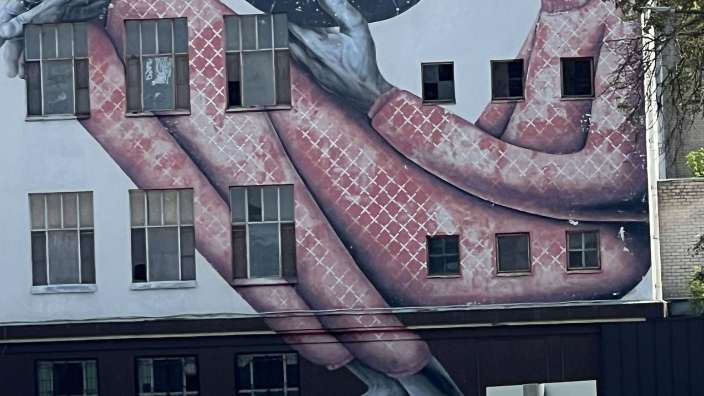 Mural in Kaunas