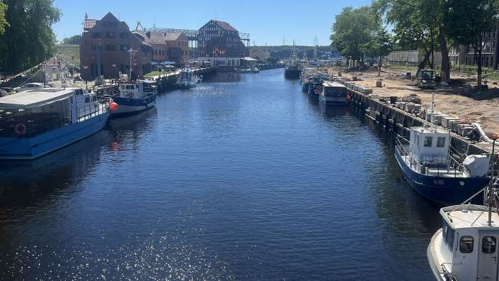 Fluss Dane Klaipeda