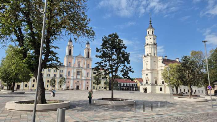 Kaunas, Rathausplatz