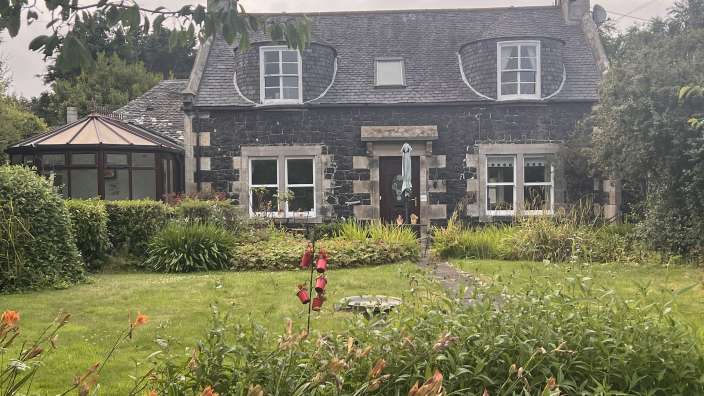 Liebenswerte Gastgeberin in Fife
