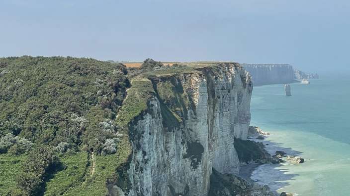 Yport nach Étretat