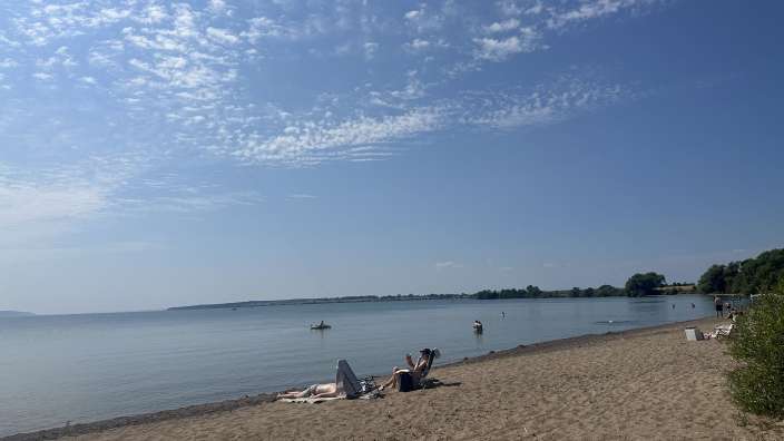 Sandstrand am Vätternsee