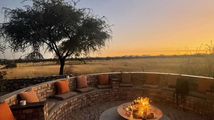 Lodge im Kambaku Wildlife Reserve