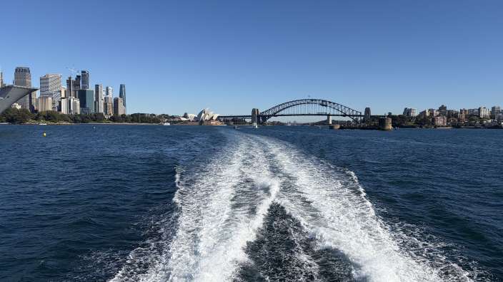 Bootstour nach Manly -Beach