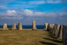 Reisende mit Familie